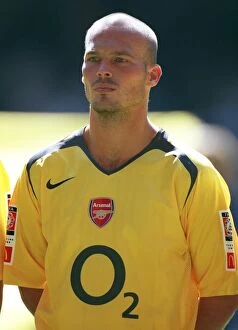 Chelsea v Arsenal - Comm Shield 2005-06 Collection: Freddie Ljungberg (Arsenal). Arsenal 1: 2 Chelsea. FA Community Shield