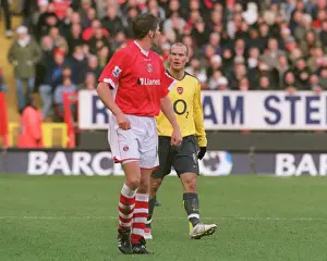 Freddie Ljungberg (Arsenal) Hermann Hreidarsson (Charlton)