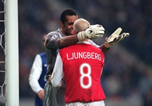 Porto V Arsenal 2006-07 Prints: Freddie Ljungberg Clash: Arsenal vs. Porto, 0:0 in UEFA Champions League Group G (2006)