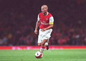 Images Dated 24th August 2006: Freddie Ljungberg: Leading Arsenal to Victory over Dinamo Zagreb in the UEFA Champions League