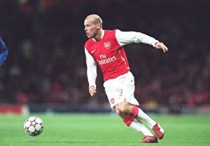 Images Dated 24th November 2006: Freddie Ljungberg: Leading Arsenal to Victory in UEFA Champions League against Hamburg