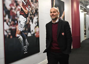 Images Dated 9th December 2019: Freddie Ljungberg Leads Arsenal in Premier League Clash against West Ham United