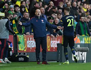 Freddie Ljungberg Leads Arsenal in Premier League Battle at Norwich City, December 2019