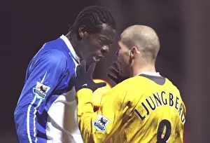 Freddie Ljungberg vs. Shabani Samba: Arsenal's Edge in the 1:0 FA Cup Victory over Blackburn Rovers, 2007