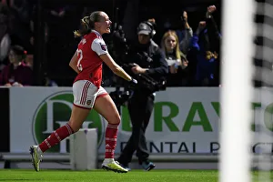 Arsenal Women V Leicester City Women 2022-23 Prints: Frida Maanum Scores First Goal: Arsenal Women's Victory over Leicester City in 2022-23 FA Women's Super League