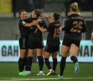 FC Zurich Frauen V Arsenal Women 2022-23 Prints: Frida Maanum Scores First Goal: Arsenal Women's UEFA Champions League Victory over FC Zurich