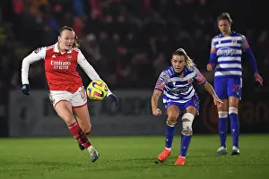 Arsenal Women V Reading Women 2022-23 Prints: Frida Maanum's Star Performance: Arsenal Women Triumph Over Reading in FA Women's Super League