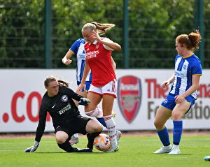 Arsenal Women V Brighton And Hove Albion Women - Pre Season 2022-23 Prints: Frida Maanum's Star Performance: Arsenal Women vs Brighton & Hove Albion Women Pre-Season Friendly