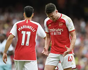 Frustrated Declan Rice: Arsenal's Shot Saved vs Nottingham Forest (2023-24)