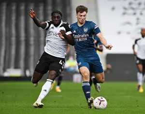 Fulham V Arsenal 2020-21 Prints: Fulham vs Arsenal: Tierney Tangles with Kamara in Premier League Clash