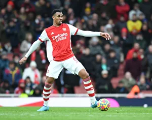 Gabriel in Action: Arsenal vs. Brentford, Premier League 2021-22