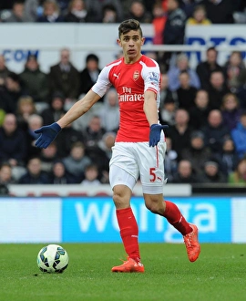 Gabriel in Action: Arsenal vs. Newcastle United, Premier League 2014-2015