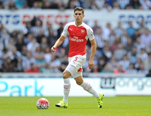Newcastle United V Arsenal 2015-16 Prints: Gabriel in Action: Arsenal vs. Newcastle United, Premier League 2015-16