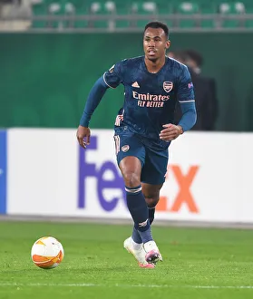 Gabriel in Action: Arsenal vs Rapid Vienna, UEFA Europa League 2020-21
