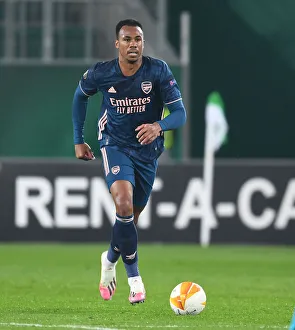Gabriel in Action: Arsenal vs Rapid Vienna, UEFA Europa League 2020-21