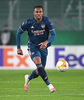 Gabriel in Action: Arsenal vs Rapid Vienna, UEFA Europa League 2020-21