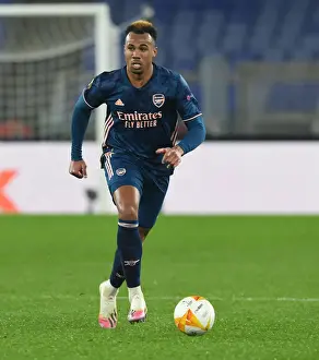 Gabriel in Action: Arsenal vs. SL Benfica - UEFA Europa League (2021), Rome