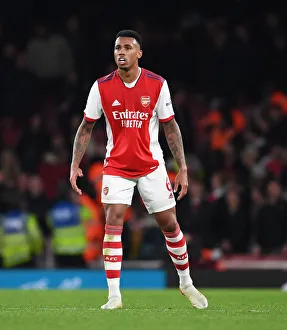 Gabriel in Action: Arsenal vs. West Ham United, Premier League 2021-22