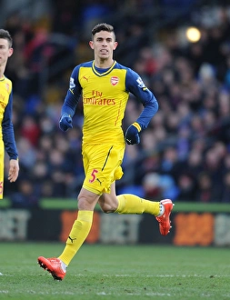 Crystal Palace V Arsenal 2014-15 Prints: Gabriel in Action: Crystal Palace vs. Arsenal, Premier League 2014-15