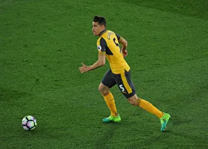 Crystal Palace V Arsenal 2016-17 Prints: Gabriel in Action: Crystal Palace vs. Arsenal, Premier League 2016-17