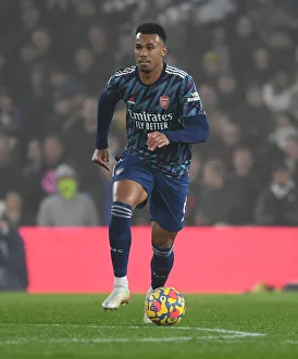 Gabriel in Action: Leeds United vs Arsenal, Premier League 2021-22
