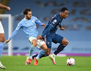 Gabriel Breaks Past Bernardo Silva: Manchester City vs. Arsenal, 2020-21 Premier League