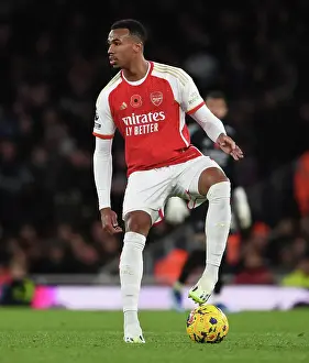 Gabriel Faces Off: Arsenal's Defender in Premier League Showdown (2023-24)