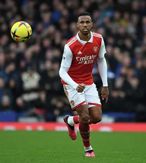 Everton V Arsenal 2022-23 Prints: Gabriel Faces Off: Everton vs. Arsenal, Premier League 2022-23