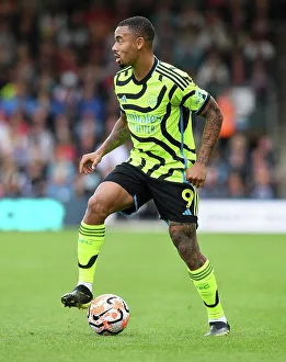 Gabriel Jesus in Action: AFC Bournemouth vs. Arsenal FC, Premier League 2023-24