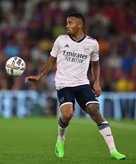 Gabriel Jesus in Action: Arsenal vs. Crystal Palace, Premier League 2022-23