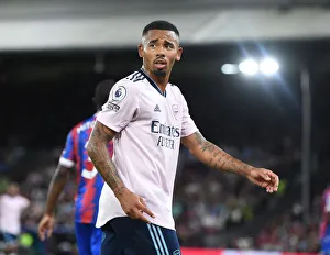 Gabriel Jesus in Action: Arsenal vs. Crystal Palace, Premier League 2022-23