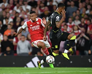 Gabriel Jesus in Action: Arsenal vs. Aston Villa, 2022-23 Premier League