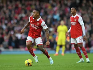 Gabriel Jesus in Action: Arsenal vs. Nottingham Forest (2022-23)