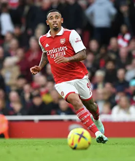 Gabriel Jesus in Action: Arsenal vs. Nottingham Forest (2022-23)