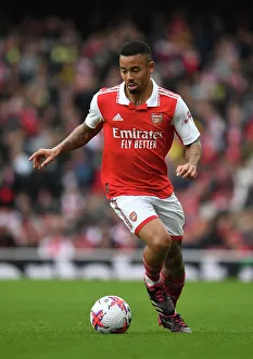 Arsenal V Crystal Palace 2022-23 Prints: Gabriel Jesus in Action: Arsenal vs Crystal Palace, Premier League 2022-23