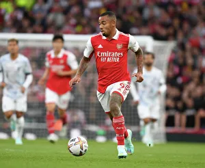 Gabriel Jesus in Action: Arsenal vs Liverpool, 2022-23 Premier League, Emirates Stadium