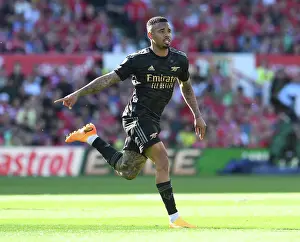 Nottingham Forest V Arsenal 2022-23 Prints: Gabriel Jesus in Action: Arsenal's Triumph over Nottingham Forest