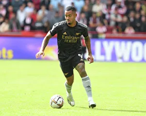 Gabriel Jesus in Action: Brentford vs Arsenal, Premier League 2022-23