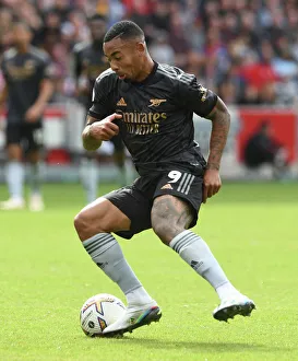 Gabriel Jesus in Action: Brentford vs Arsenal, Premier League 2022-23