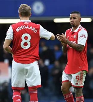 Gabriel Jesus in Action: Chelsea vs. Arsenal, Premier League 2022-23