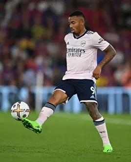 Gabriel Jesus in Action: Crystal Palace vs. Arsenal, Premier League 2022-23