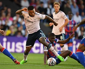 Gabriel Jesus in Action: Crystal Palace vs. Arsenal, Premier League 2022-23