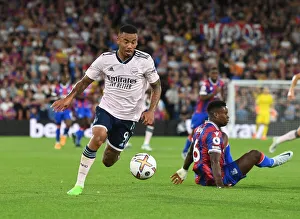 Gabriel Jesus in Action: Crystal Palace vs. Arsenal, Premier League 2022-23