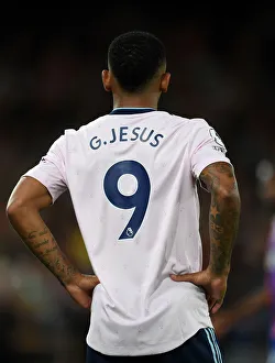 Gabriel Jesus in Action: Crystal Palace vs Arsenal, Premier League 2022-23