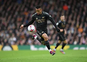 Gabriel Jesus in Action: Fulham vs. Arsenal, Premier League 2022-23