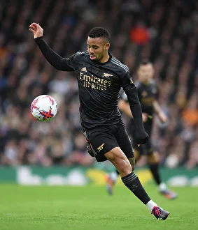 Fulham V Arsenal 2022-23 Prints: Gabriel Jesus in Action: Fulham vs. Arsenal, Premier League 2022-23
