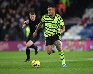 Luton Town V Arsenal 2023-24 Prints: Gabriel Jesus in Action: Luton Town vs. Arsenal FC, Premier League 2023-24