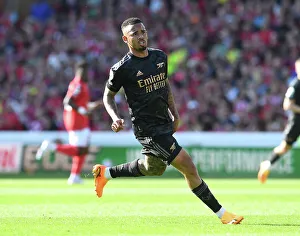 Gabriel Jesus in Action: Nottingham Forest vs. Arsenal, Premier League 2022-23