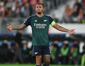 Gabriel Jesus in Action: Thrilling Arsenal's UEFA Champions League Clash against RC Lens, 2023-24