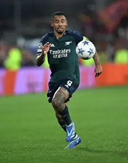 Gabriel Jesus in Action: Thrilling Arsenal's UEFA Champions League Showdown against RC Lens, 2023/24